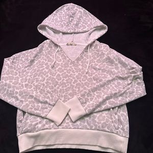 Cheetah Cropped Hoodie